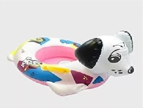FLOTADOR INFANTIL COLORES VARIEDAD MODELOS 70×55 CM PERRO - 1