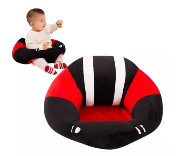 COJÍN ASIENTO DE FELPA TUTIHOGAR PARA BEBÉ APOYO COJÍN PARA SENTAR - 4