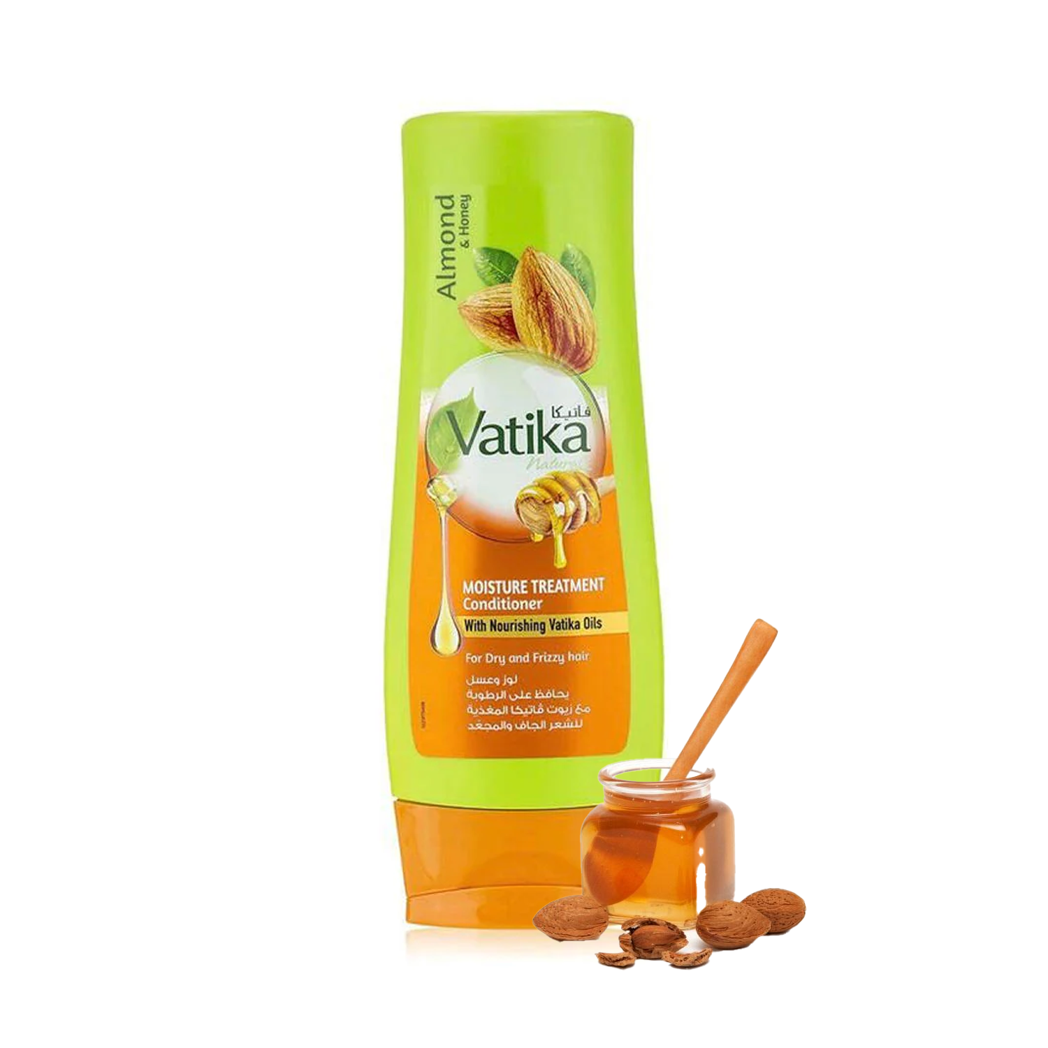 ACONDICIONADOR VATIKA NATURALS ALMENDRA DULCE 200 ML - 1