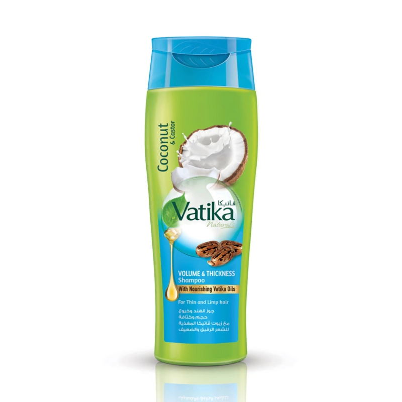 SHAMPOO VATIKA NATURALS COCO 200 ML NUT & CASTOR - 3