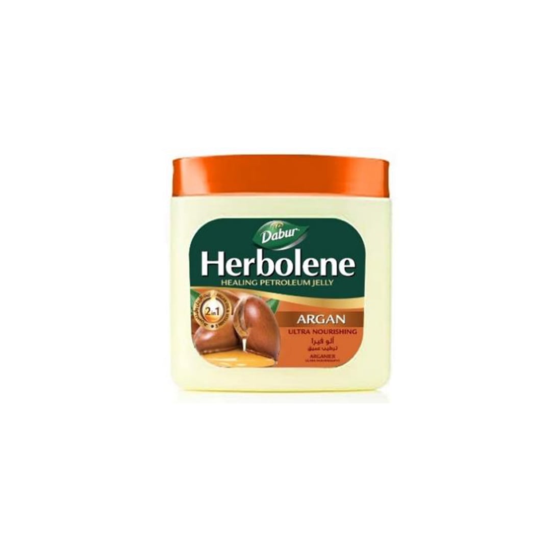 VASELINA 2 EN 1 DABUR AMLA 225 ML HERBOLENE - ACEITE DE ARGÁN & VITAMINA E - 1