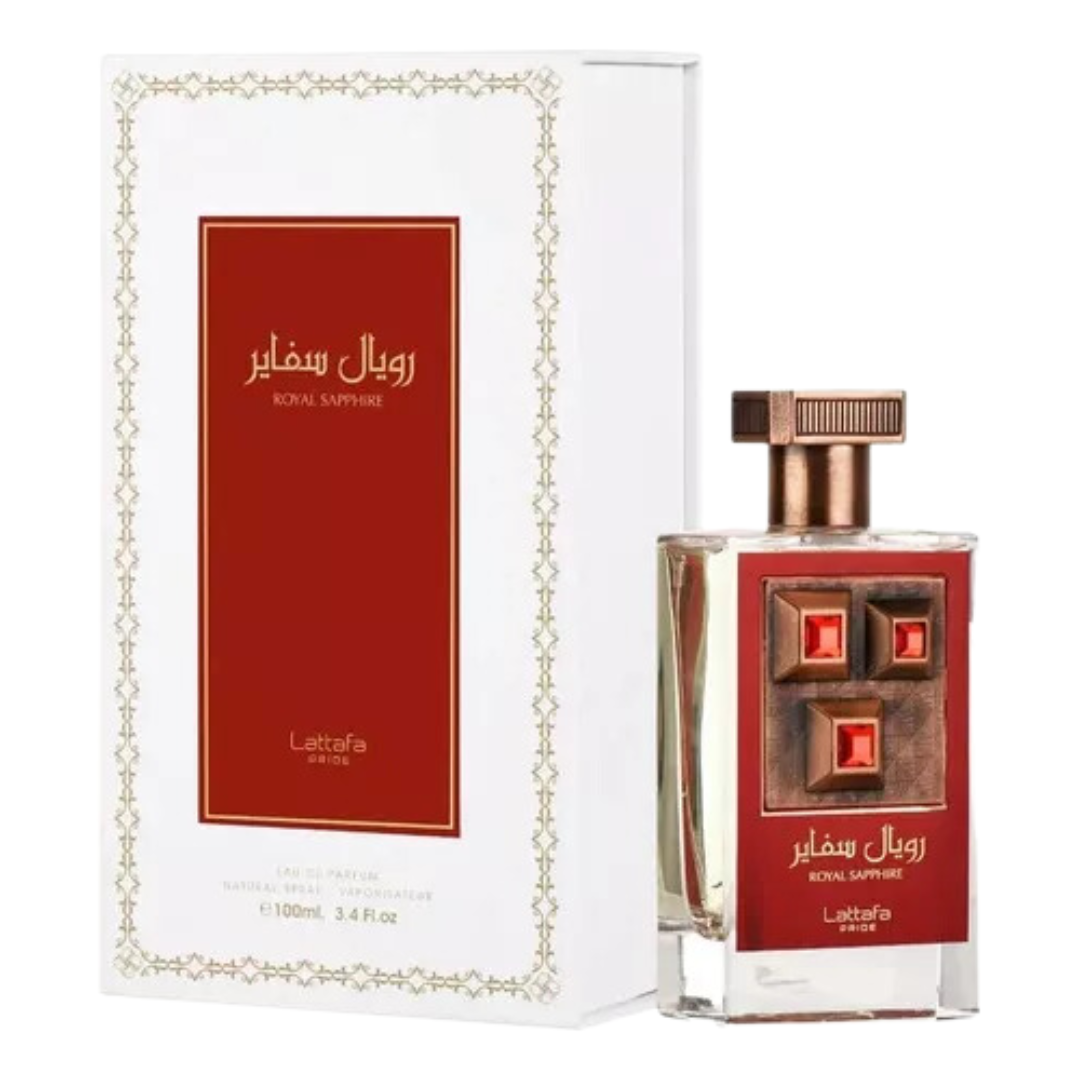 PERFUME LATTAFA PRIDE ROYAL SAPPHIRE UNISEX EDP 100 ML - 1