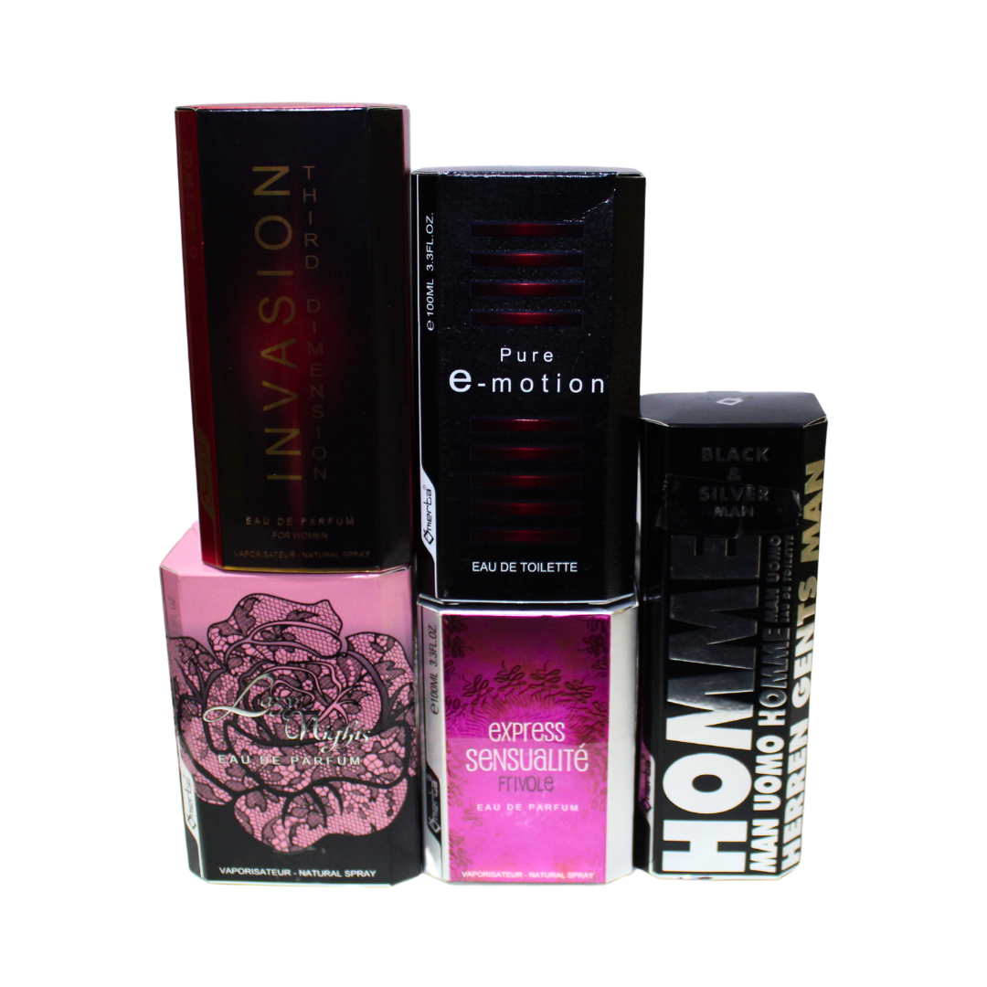 PERFUME OMERTA PACK 5X4 SURTIDOS UNISEX EDT Y EDP 100 ML - 3