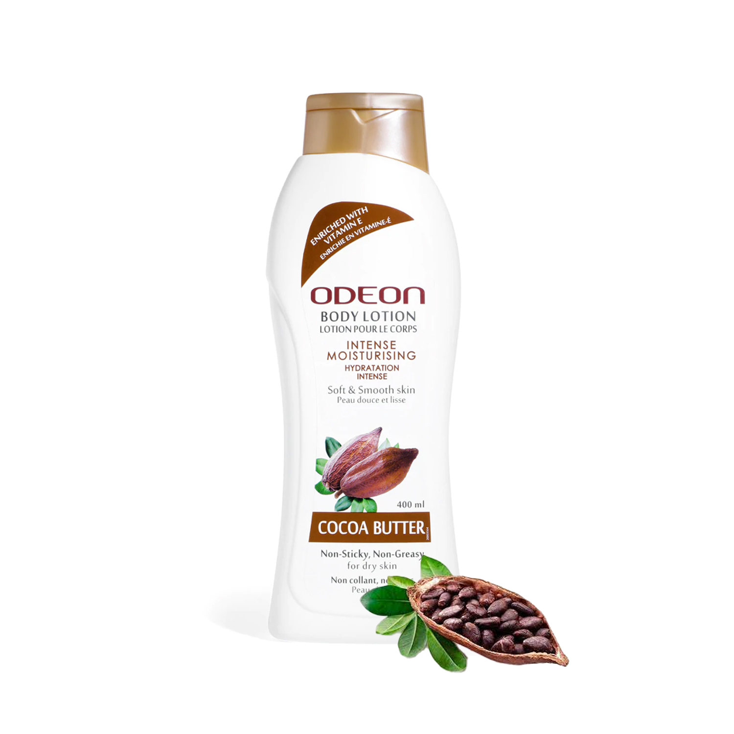 ODEON BODY LOTION COCOA BUTTER 400 ML - 2