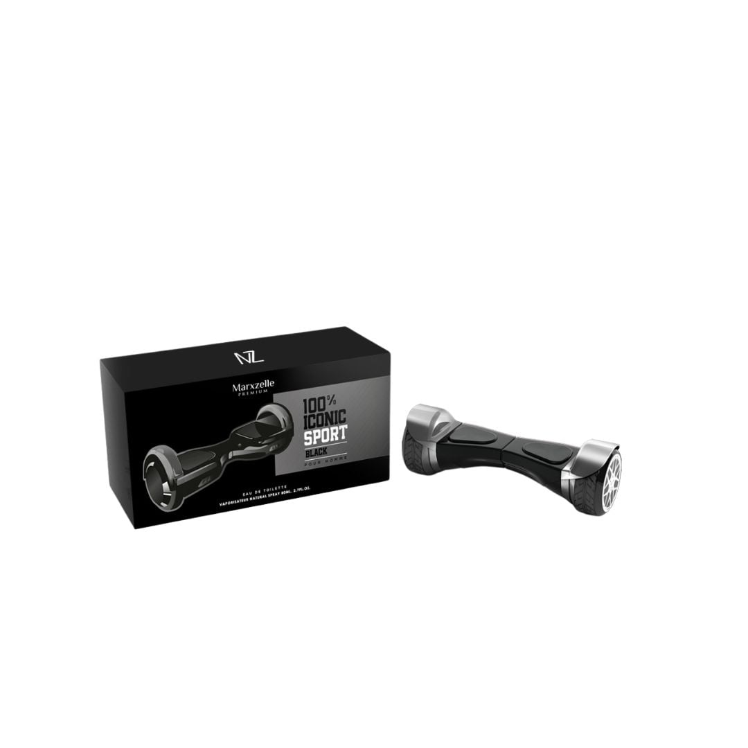 MARXZELLE 100% ICONIC SPORT BLACK EDP 100 ML - 1