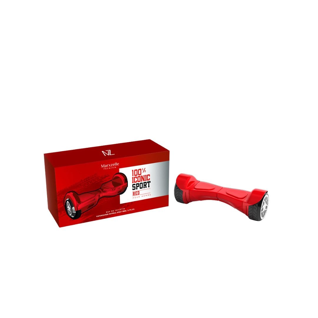 MARXZELLE 100% ICONIC SPORT RED EDP 100 ML - 1