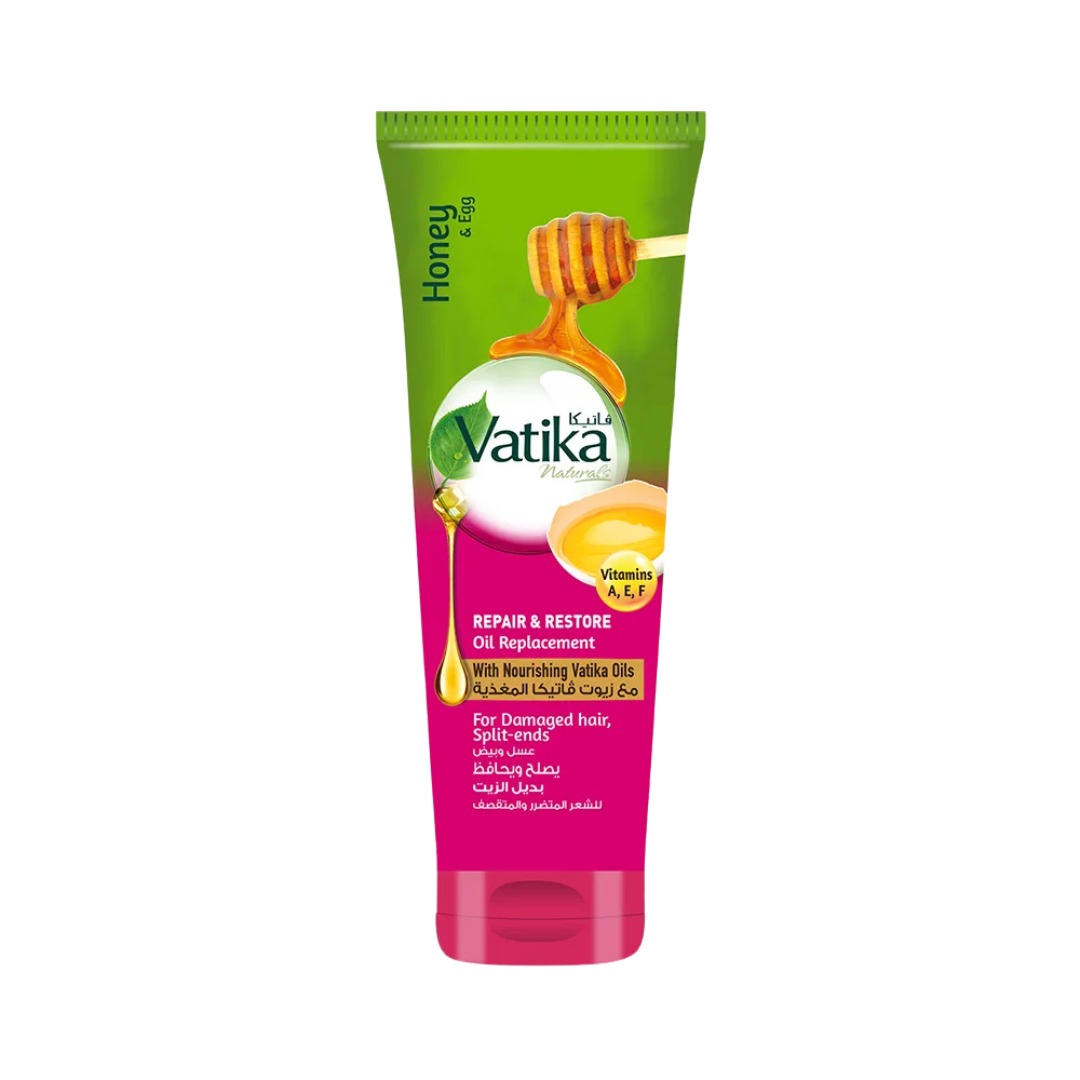 VATIKA MASCARILLA CAPILAR OIL REP. MIEL Y HUEVO 200 ML - 1