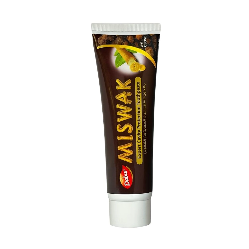 PASTA DENTAL VATIKA NATURALS DABUR MISWAK CLAVO DE OLOR 170 G - 2