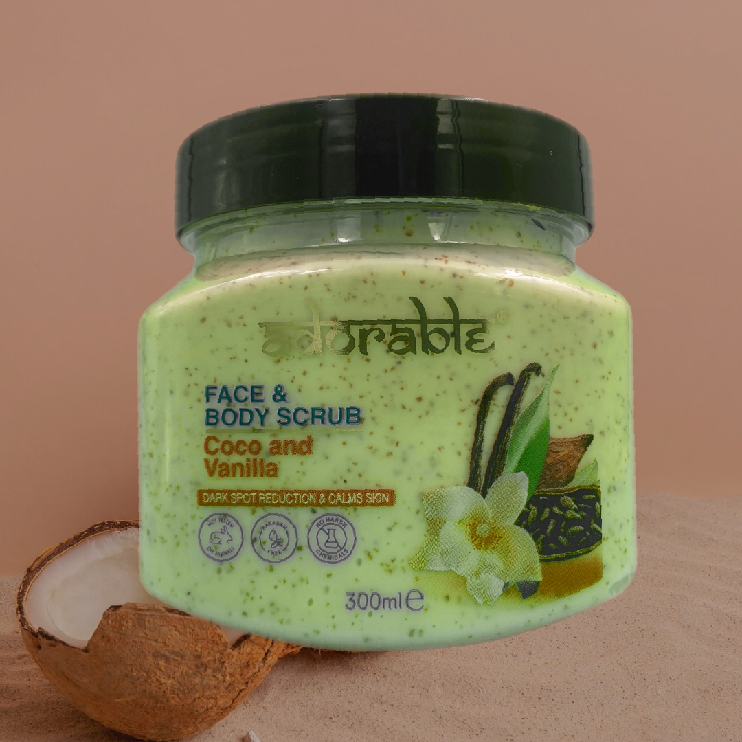ADORABLE EXFOLIANTE COCO & VAINILLA 300 ML - 3