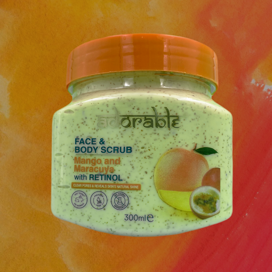 ADORABLE EXFOLIANTE MANGO MARACUYA & RETINOL 300 ML - 3