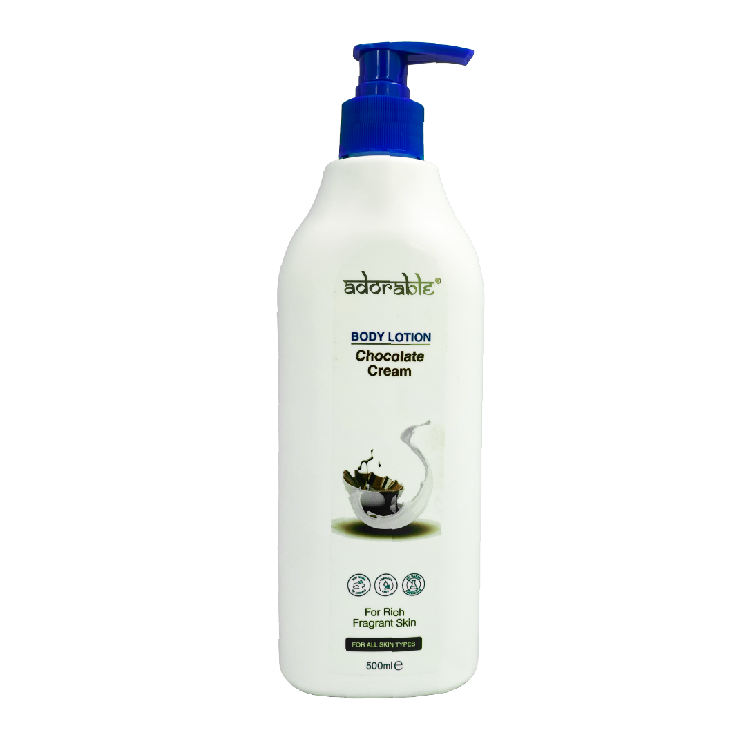 ADORABLE LOCIÓN CORPORAL CREMA DE CHOCOLATE 500 ML - 1