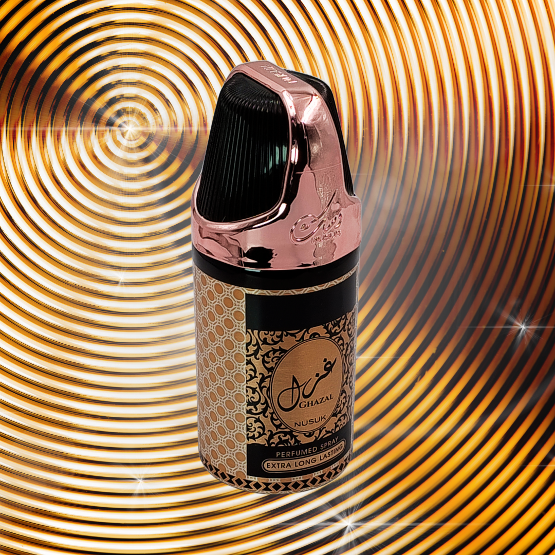 NUSUK GHAZAL BODY SPRAY PARFUM 250 ML - 2
