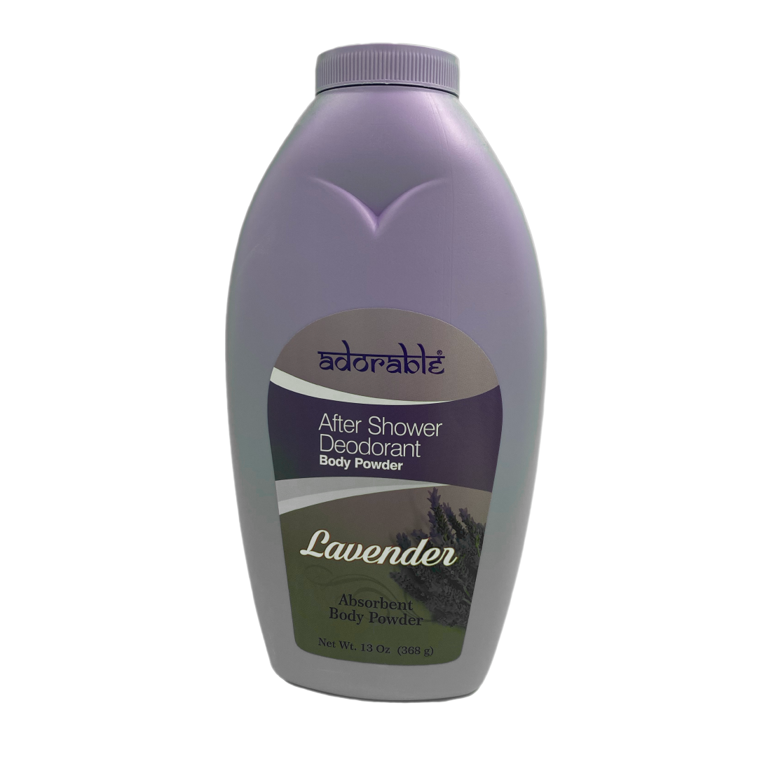 ADORABLE TALCO AFTER SHOWER LAVANDA 368 GRS - 1
