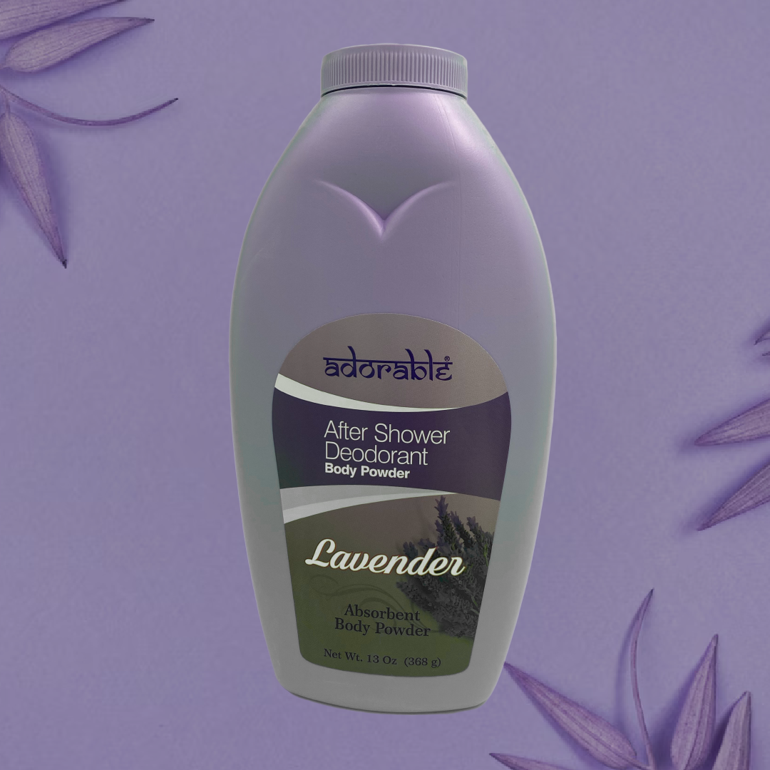 ADORABLE TALCO AFTER SHOWER LAVANDA 368 GRS - 3