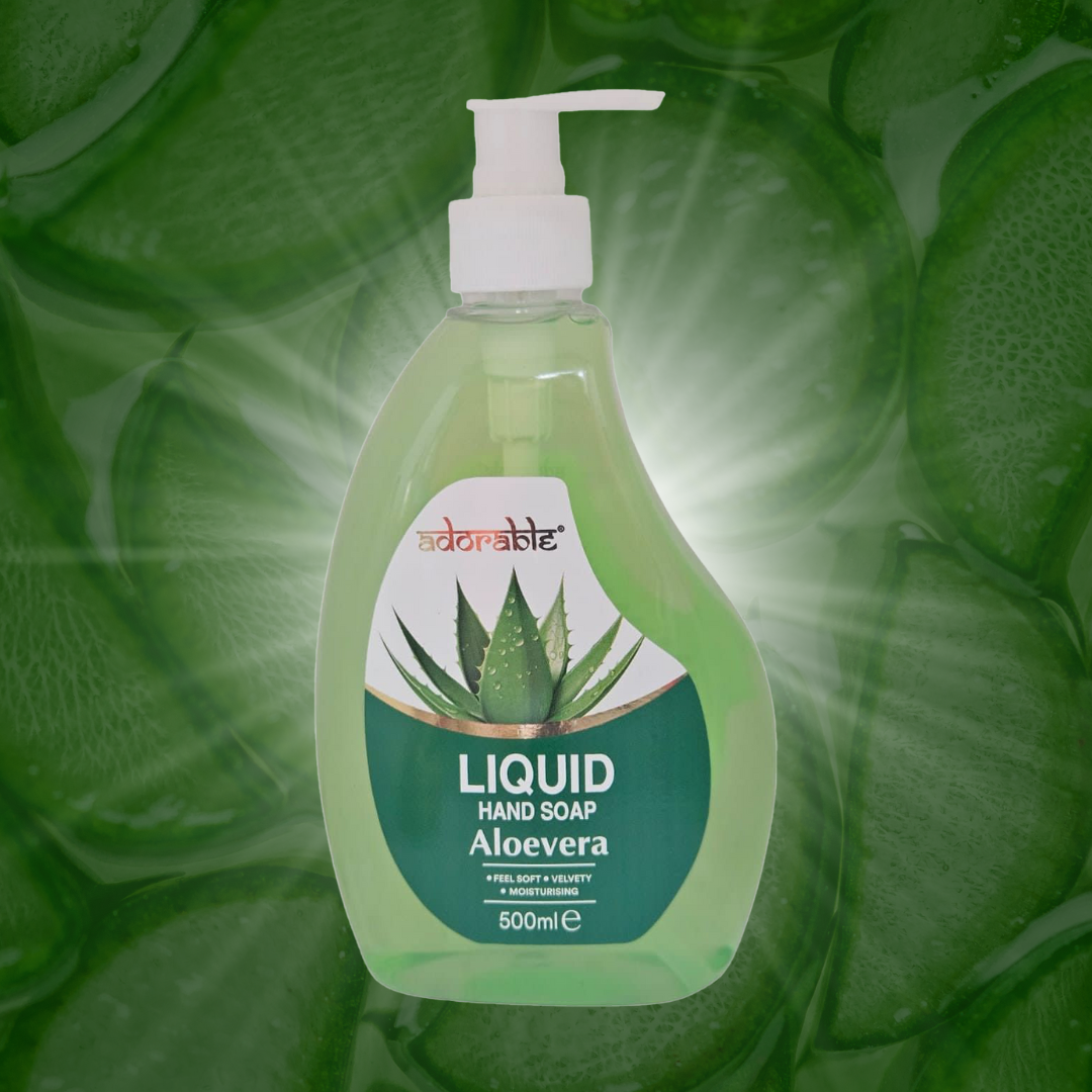 ADORABLE JABON LIQUIDO PARA MANOS ALOE VERA 500 ML - 3
