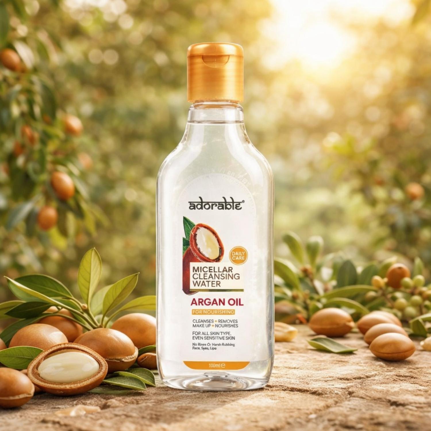 ADORABLE AGUA MICELAR ARGAN OIL 100 ML - 3