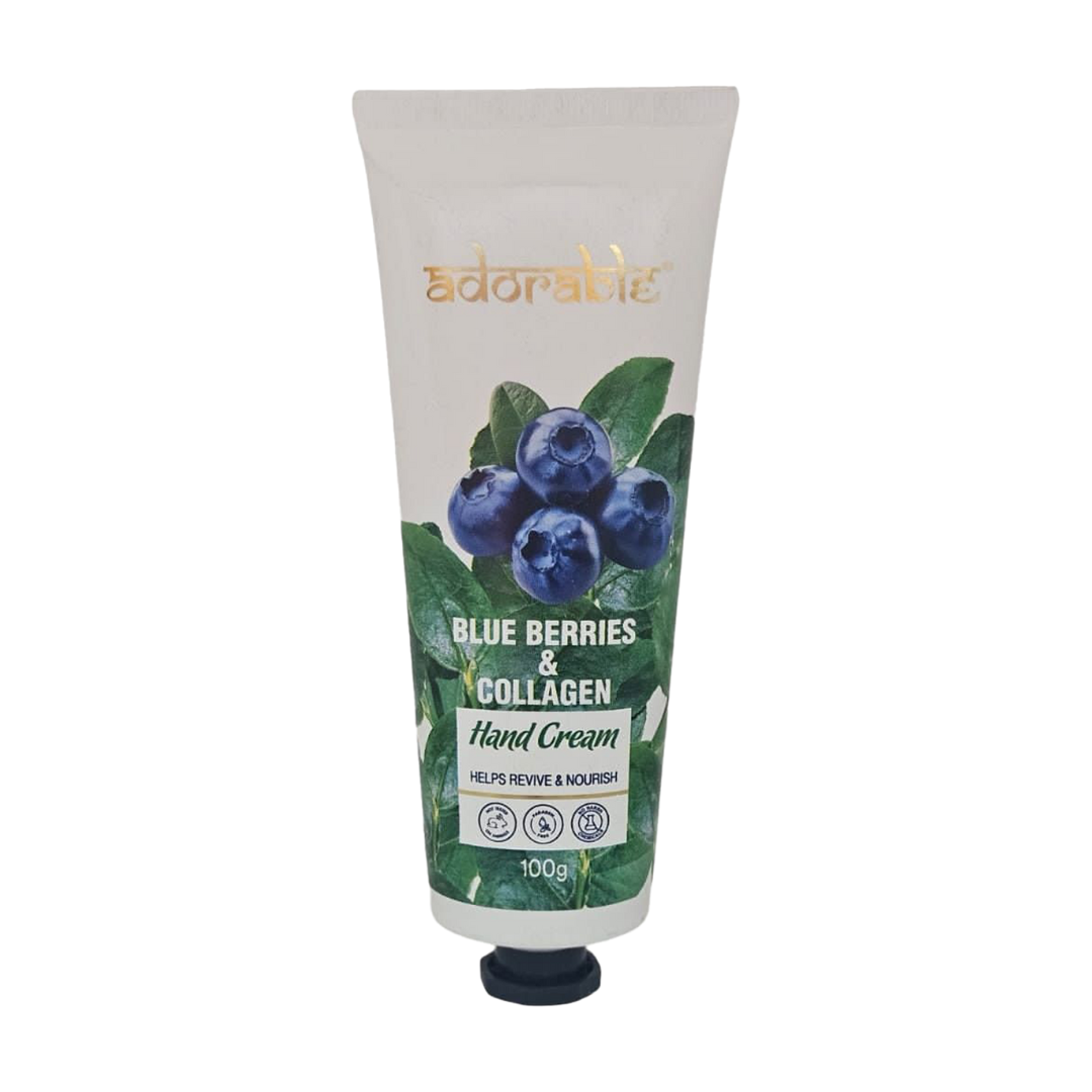 ADORABLE CREMA DE MANOS FRUTOS AZULES & COLÁGENO 100 GR - 1