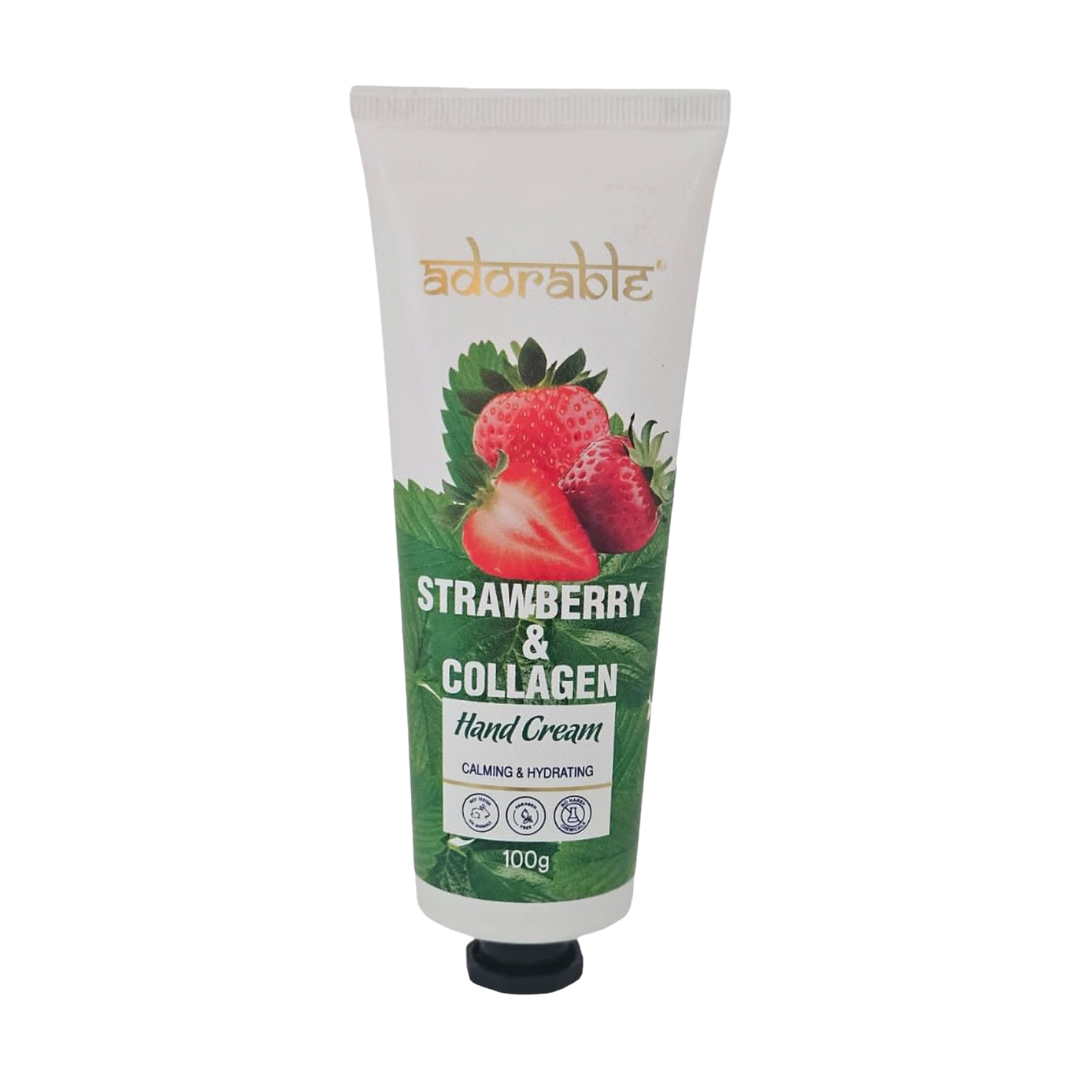 ADORABLE CREMA DE MANOS FRUTILLA & COLÁGENO 100 GR - 1