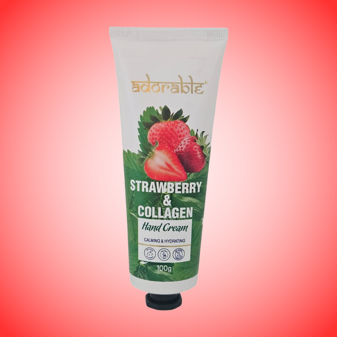 ADORABLE CREMA DE MANOS FRUTILLA & COLÁGENO 100 GR - 2