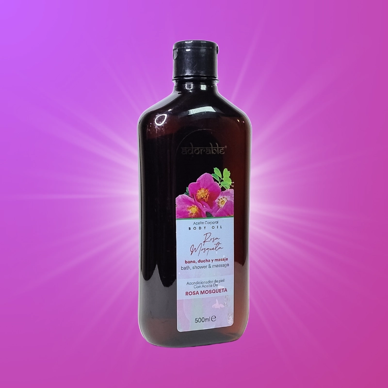 ADORABLE ACEITE CORPORAL ROSA MOSQUETA 500 ML - 2