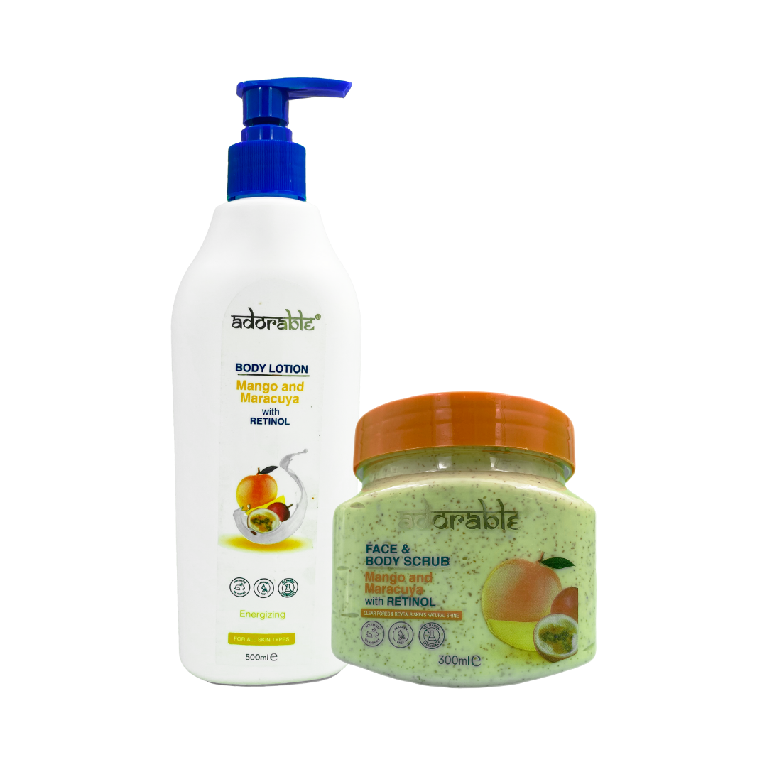 PACK ADORABLE CORPORAL MANGO - MARACUYÁ & RETINOL - 1