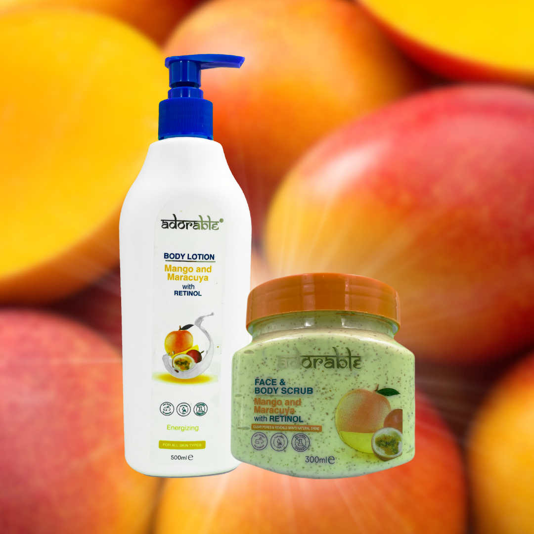 PACK ADORABLE CORPORAL MANGO - MARACUYÁ & RETINOL - 2