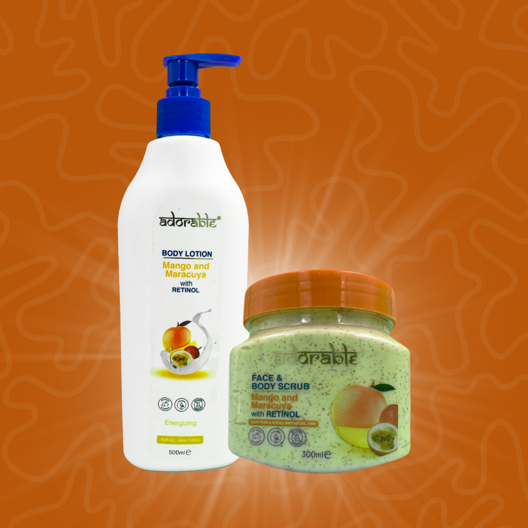 PACK ADORABLE CORPORAL MANGO - MARACUYÁ & RETINOL - 3