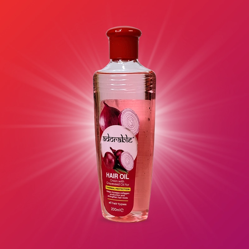ADORABLE ACEITE CAPILAR CEBOLLA 200 ML - 3