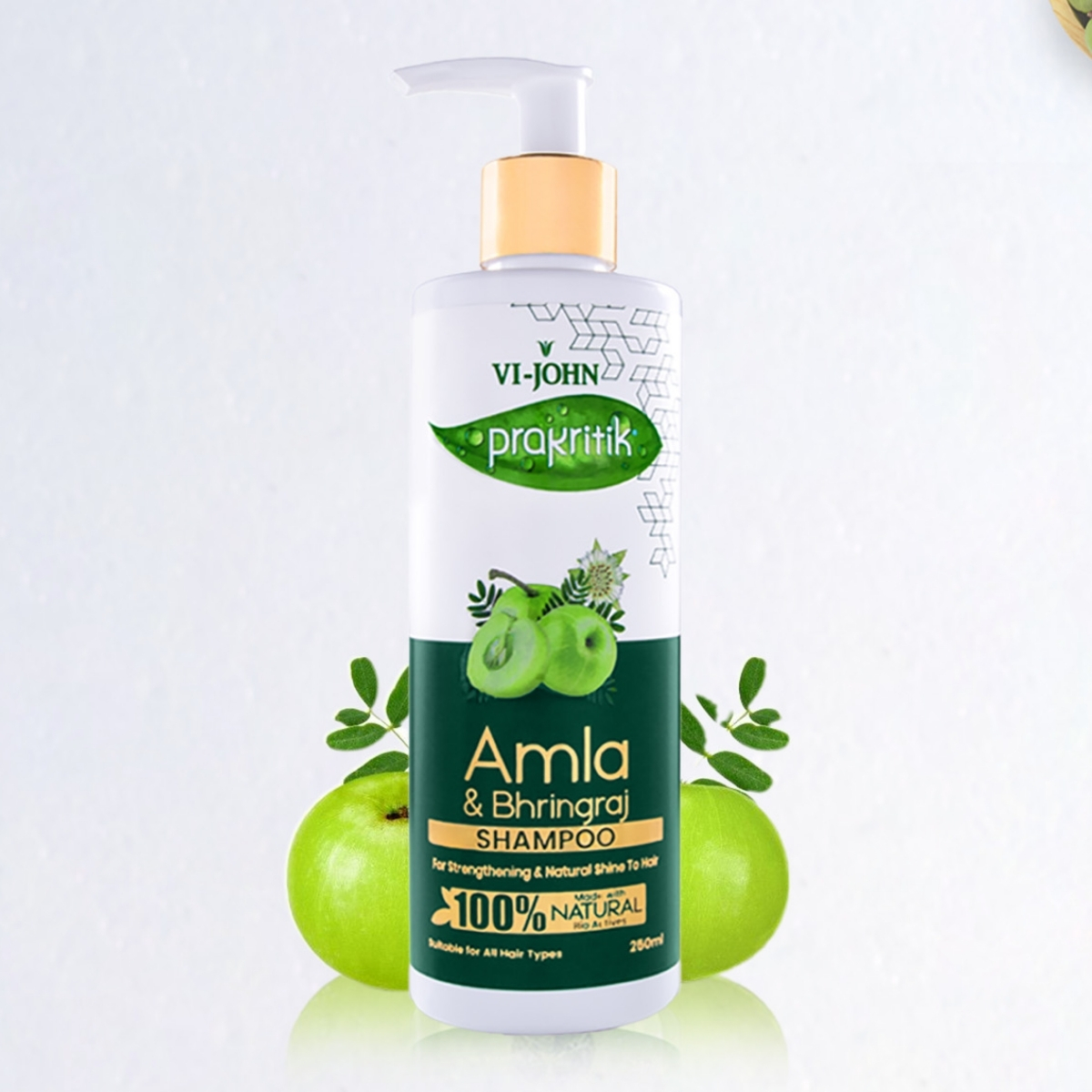 PRAKRITIK SHAMPOO AMLA Y POLVO AYURVÉDICA 250 ML - 2