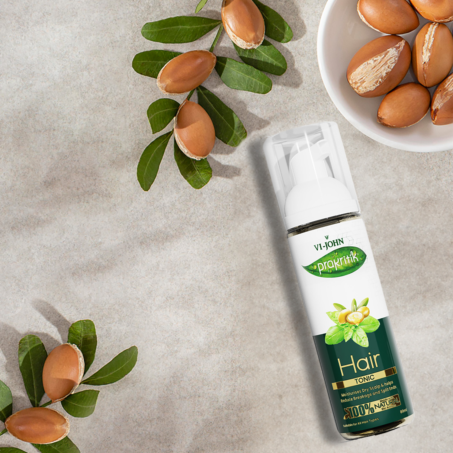 PRAKRITIK TÓNICO CAPILAR ARGAN 80 ML - 2