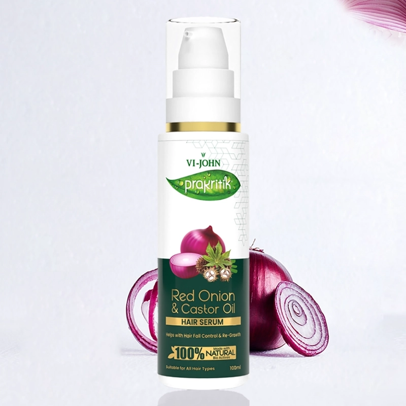 PRAKRITIK SERUM CAPILAR CEBOLLA EN COLOR ROJO Y CASTOR 100 ML - 2