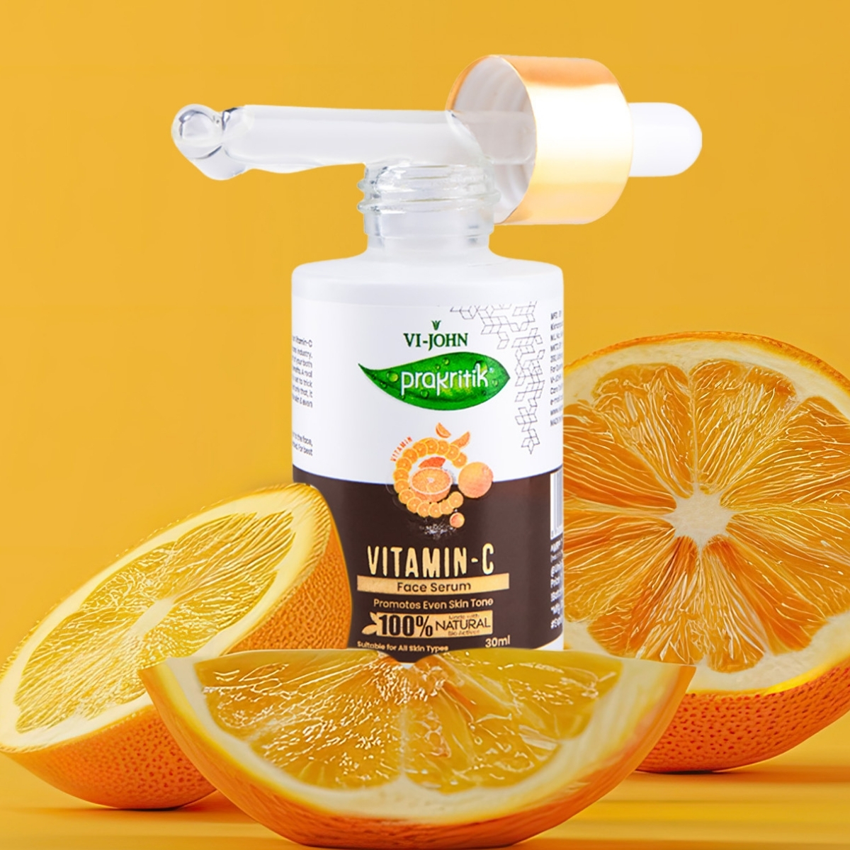 PRAKRITIK SERUM FACIAL VITAMINA C 30 ML - 3