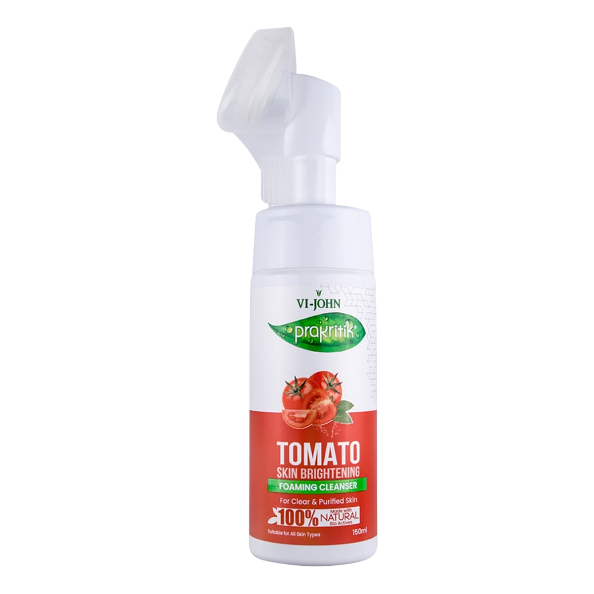 PRAKRITIK JABÓN ESPUMOSO FACIAL TOMATE 150 ML - 1