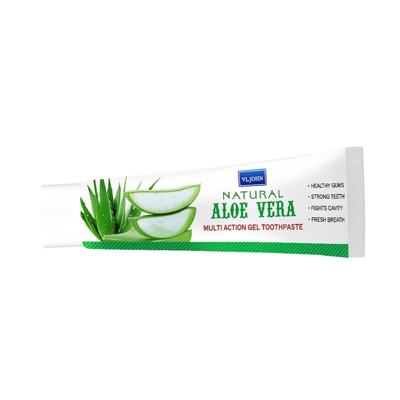VI JOHN PASTA DENTAL GEL ALOE VERA NATURAL 150 GR - 2