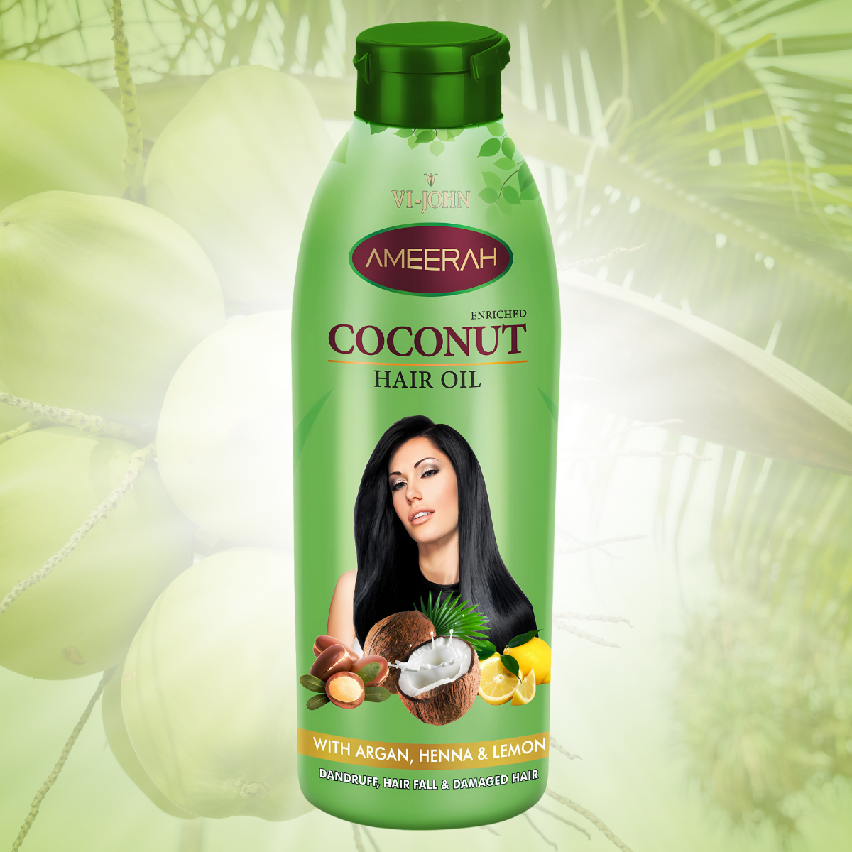 VI-JOHN ACEITE CAPILAR COCONUT 500 ML - 3