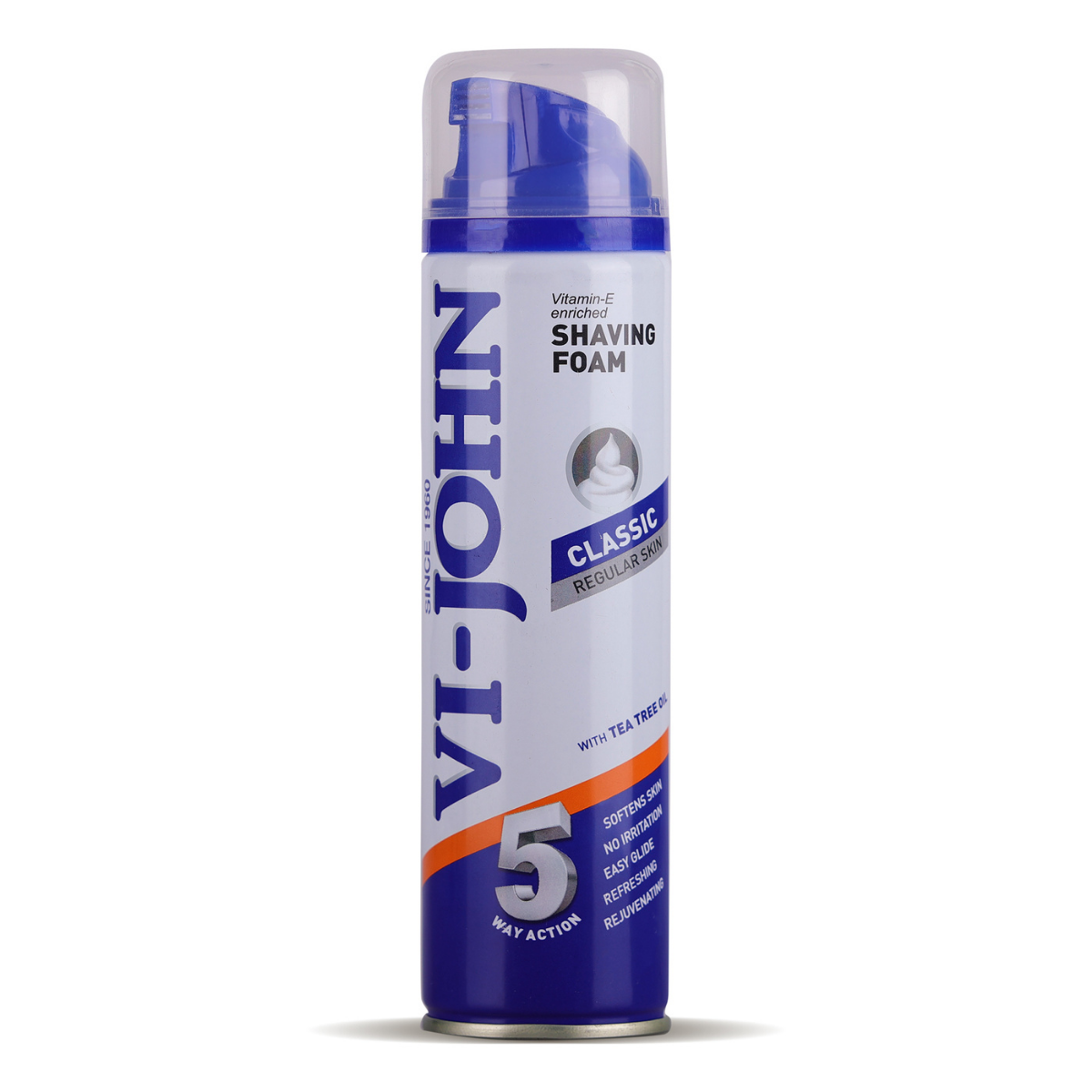 VI-JOHN ESPUMA DE AFEITAR CLÁSICA 200 GR - 1