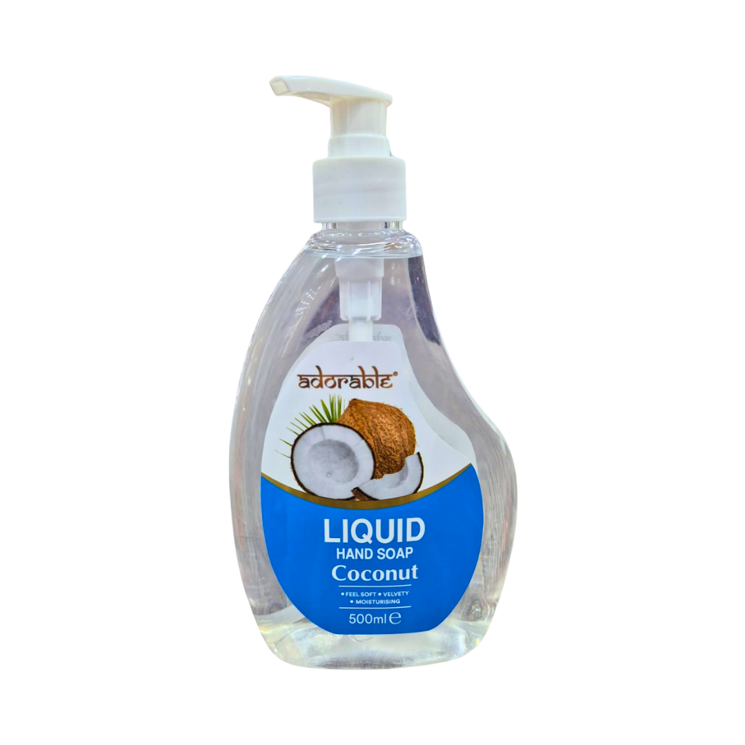 ADORABLE JABÓN LIQUIDO PARA MANOS COCONUT 500 ML - 1
