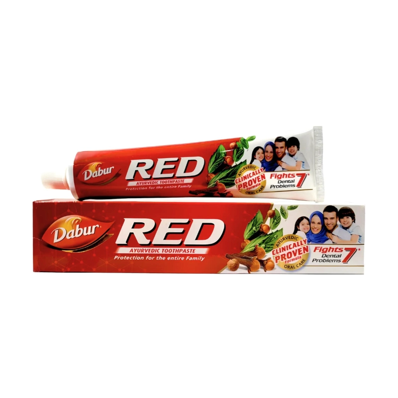 DABUR HERB'L PASTA DENTAL RED 100 GR - 1