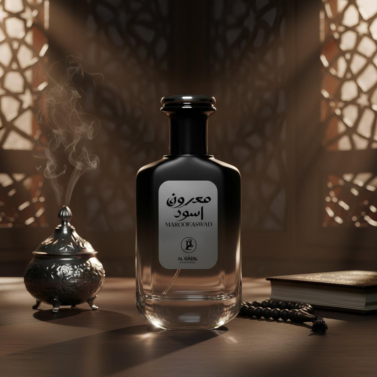 AL GAZAL MAROOF ASWAD EDP 100 ML - 3