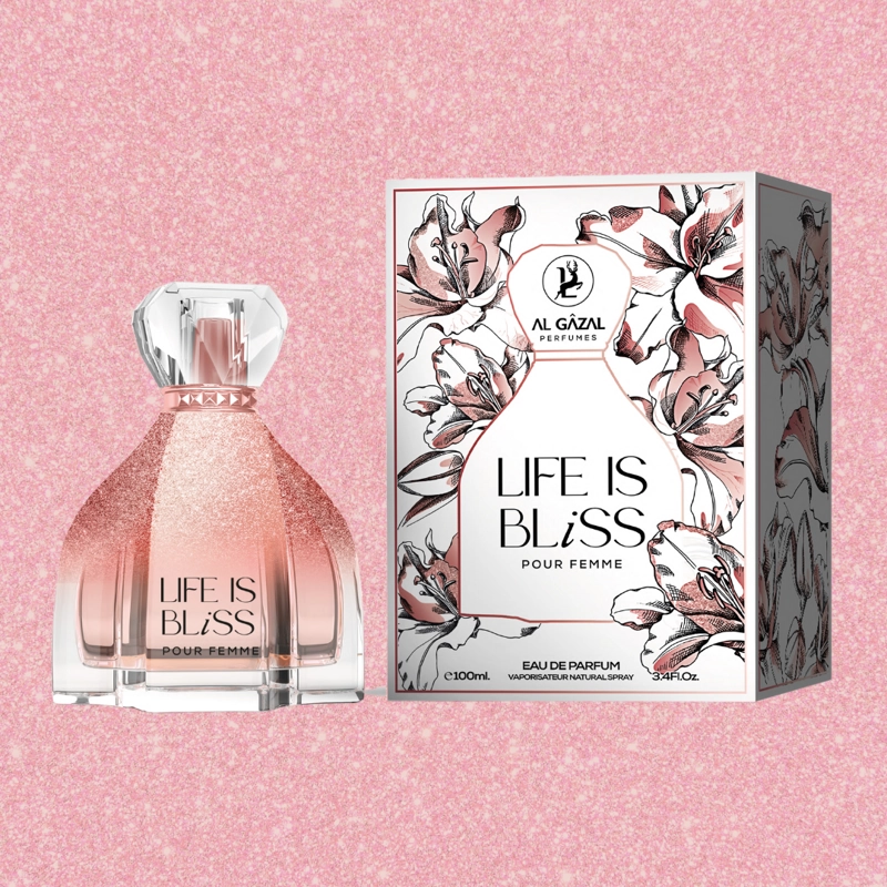 AL GAZAL LIFE IS BLISS EDP POUR FEMME 100 ML - 3