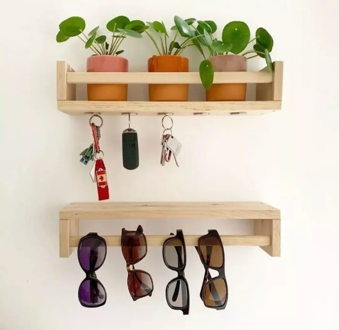 Par De Repisas Flotantes Modelo Barandas 60cm - 4
