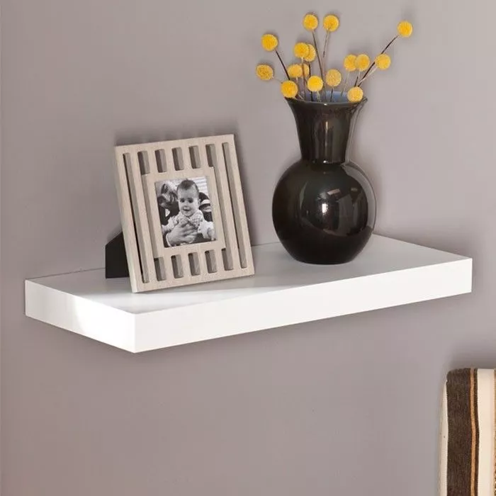 REPISA FLOTANTE MODERNA MODELO RECTA GRUESA 50CM - 1