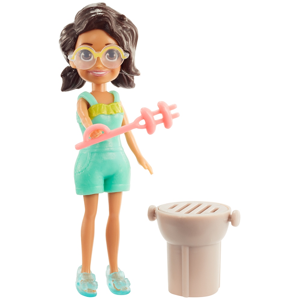 JUGUETE MATTEL MULTICOLOR POLLY POCKET SURTIDO DE MODAS SHANI PLAYERA GDM01 GMF77 - 3