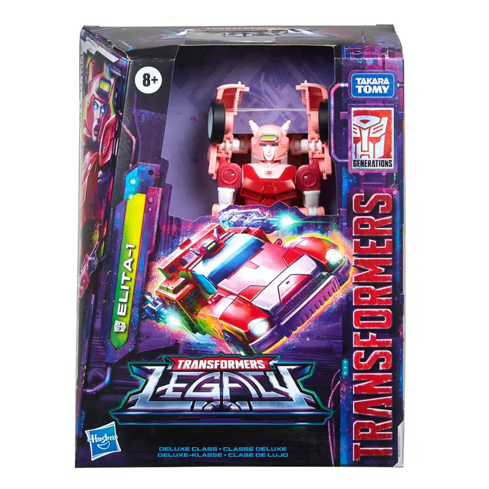 FIGURA TRANSFORMERS LEGACY DELUXE CLASS ELITA 1 F3033 - 1