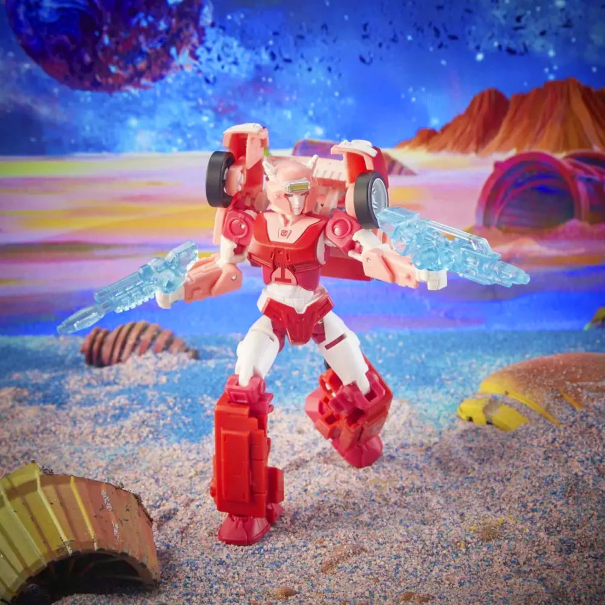 FIGURA TRANSFORMERS LEGACY DELUXE CLASS ELITA 1 F3033 - 2