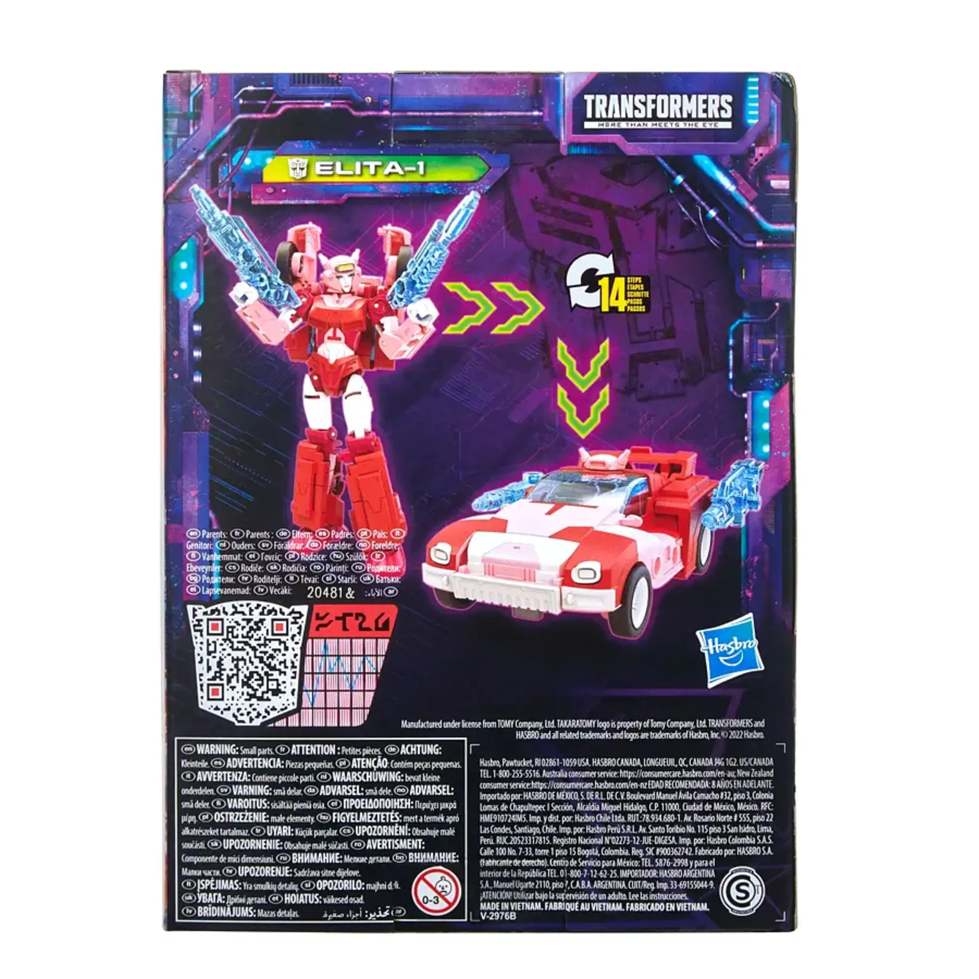 FIGURA TRANSFORMERS LEGACY DELUXE CLASS ELITA 1 F3033 - 6
