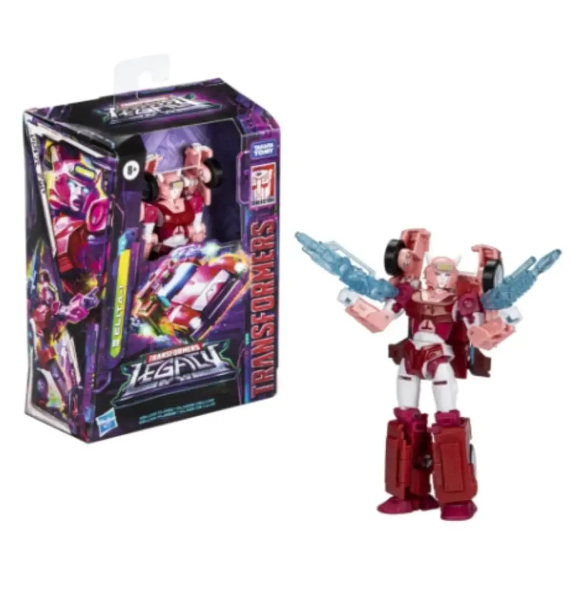 FIGURA TRANSFORMERS LEGACY DELUXE CLASS ELITA 1 F3033 - 8