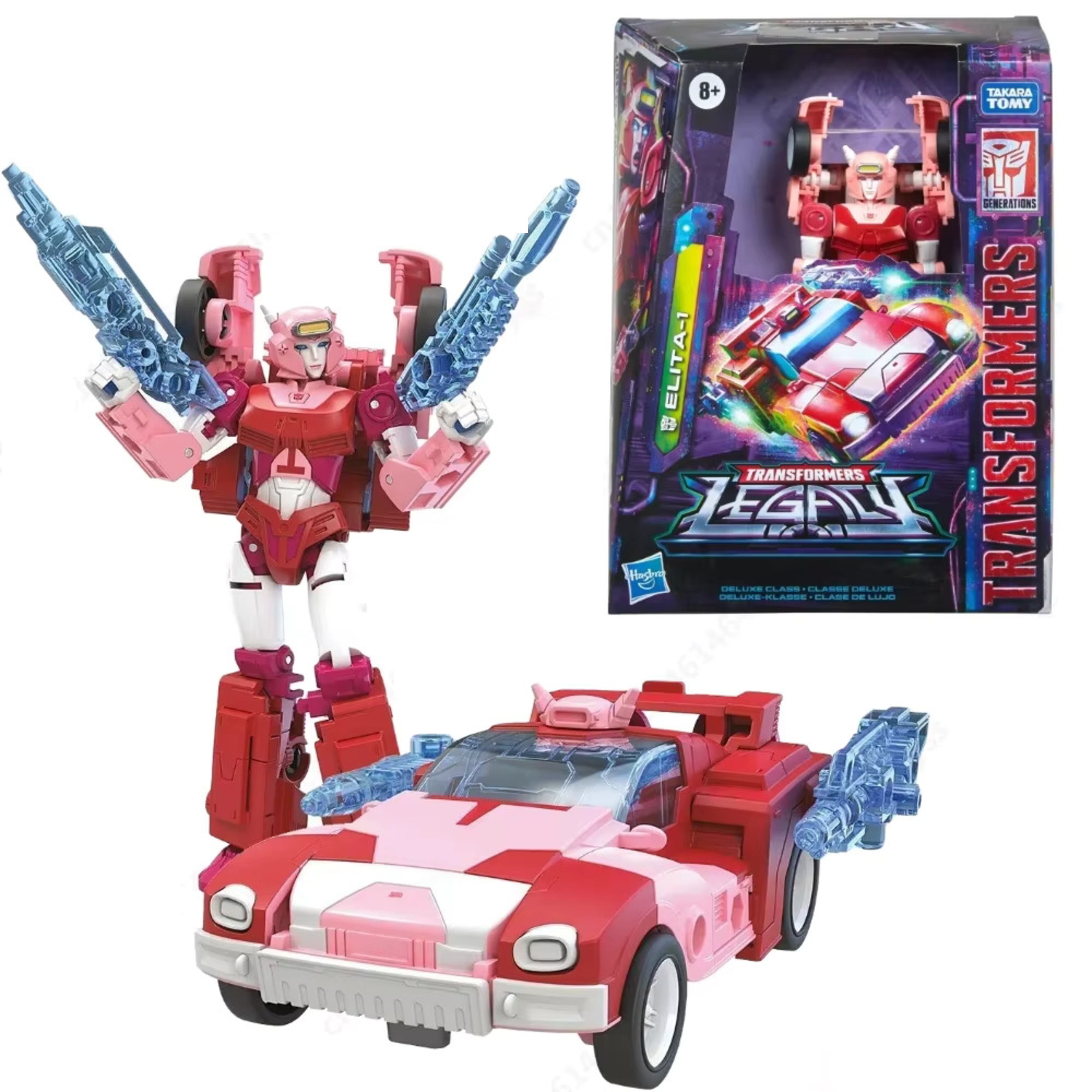 FIGURA TRANSFORMERS LEGACY DELUXE CLASS ELITA 1 F3033 - 9