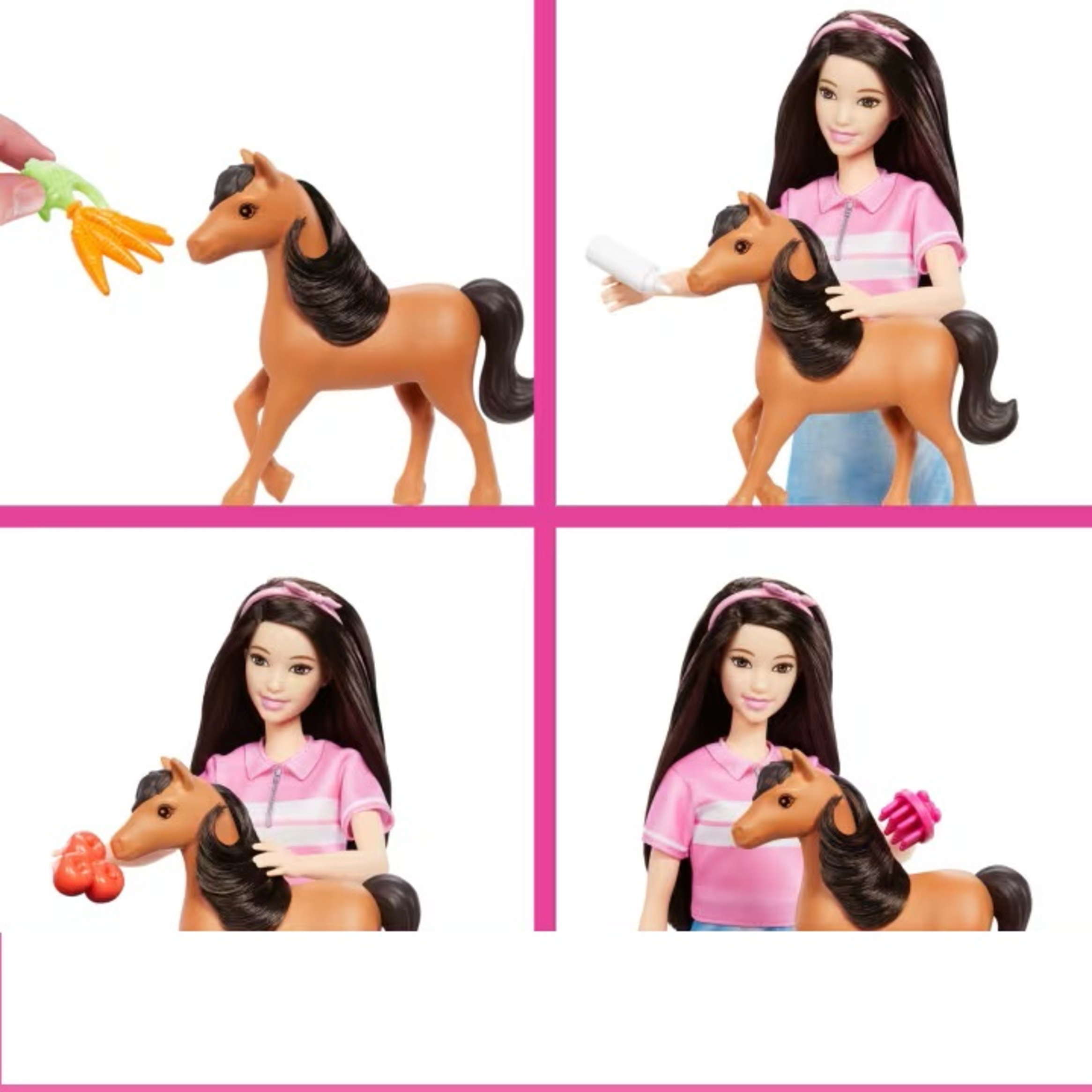 BARBIE MYSTERIES SET DE JUEGO CUIDADO DE PONYS CON RENEE - 5