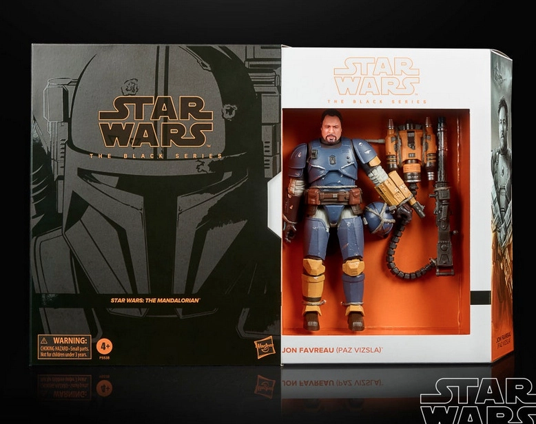 FIGURA STAR WARS THE BLACK SERIES JON FAVREAU PAZ VIZSLA - 1